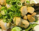 ノンオイル●鶏肉のめんつゆネギ炒め作り方4写真
