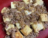豆腐ステーキde甘辛マーボー風♪作り方5写真