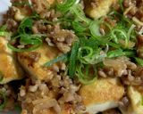豆腐ステーキde甘辛マーボー風♪作り方7写真