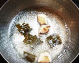 磯の香り!かきの味噌汁作り方3写真