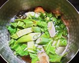 磯の香り!かきの味噌汁作り方4写真