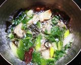 磯の香り!かきの味噌汁作り方7写真
