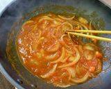鶏つくねのトマトあんかけ作り方6写真