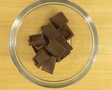 濃厚♡豆腐のチョコバスクチーズケーキ作り方2写真