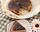 濃厚♡豆腐のチョコバスクチーズケーキ作り方6写真
