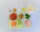 トマト豆乳スープ作り方1写真