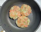 桜エビ入りの大根もち☆ネギ油がけ作り方7写真