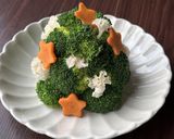 ホホホタケのクリスマスツリーサラダ作り方8写真