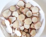 シャキシャキ【菊芋とツナのごまマヨサラダ作り方1写真