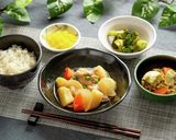 カレーチャンプルー【入院食㉘夕/温副菜】作り方7写真
