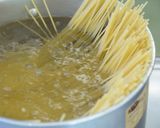 【塩eco】トマトと鯖缶で簡単和風パスタ作り方2写真