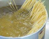 【塩eco】トマトと鯖缶で簡単和風パスタ作り方2写真