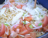 【塩eco】トマトと鯖缶で簡単和風パスタ作り方5写真