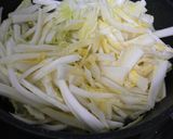 白菜と豚肉のオイスターソース煮作り方4写真