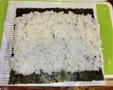 鮪アボカドクリチの巻き寿司作り方2写真