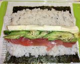 鮪アボカドクリチの巻き寿司作り方3写真