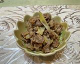 牛肉と白ネギのさわやか味噌煮作り方4写真