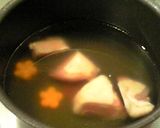 簡単美味 ☆ お祝い行事に彩りおすまし作り方3写真