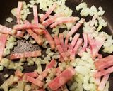 ベーコンと玉ねぎの超簡単オムレツ作り方1写真