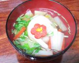 梅白玉餅のすまし汁作り方8写真
