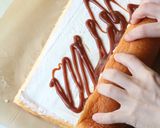 クリームチーズのブッシュドノエル作り方24写真