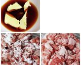 豚肩ロース＊なす＊ピーマンのバタポン炒め作り方1写真