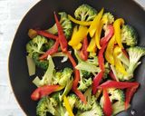 炒め野菜おかかチーズ作り方2写真