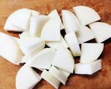 簡単!作り置き 大根と白菜 玉ねぎの煮物作り方1写真