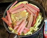 白菜とハムのクリーム煮作り方4写真