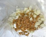 【ポリ袋で簡単】お餅と長芋のふわとろ焼き作り方5写真