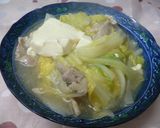 白菜と豚肉のオイスターソース煮作り方6写真