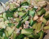 エリンギとチンゲン菜の炒め物作り方4写真