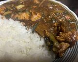 白菜と鶏肉の中華風カレー作り方7写真