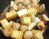 ✧簡単✧厚揚げと茄子と肉団子のチリ炒め作り方3写真