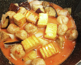 ✧簡単✧厚揚げと茄子と肉団子のチリ炒め作り方4写真