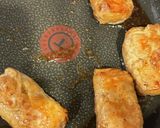 厚揚げの甘辛肉巻き✽タルタルソースがけ作り方9写真