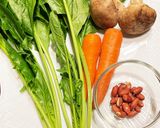 落花生のミルク味噌スープ〜薬膳アレンジ作り方1写真