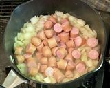 ミックスビーンズとソーセージのトマト煮作り方3写真