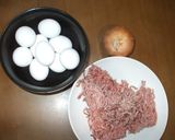 ひき肉スクランブルエッグ♪補血に簡単薬膳作り方1写真