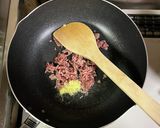 超簡単☆カレー納豆焼きうどん♪♪作り方1写真
