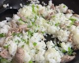 ステーキソースで作るガーリック炒飯作り方6写真
