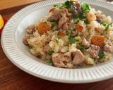 ステーキソースで作るガーリック炒飯作り方9写真