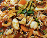 ≪韓国風≫ コウイカと野菜の甘辛炒め作り方8写真