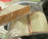 冷凍食パンでくり抜きハム卵チーズトースト作り方1写真
