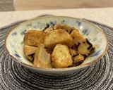 里芋の塩昆布あえ作り方5写真