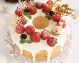 クリームチーズのクリスマスシフォンケーキ作り方41写真