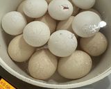 半熟煮卵作り方2写真