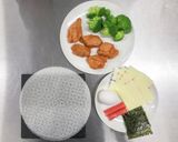 鶏肉と野菜の生春巻き－クリスマスver－作り方3写真