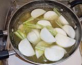 ほろほろ鶏手羽元とろとろ蕪の煮物作り方6写真