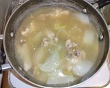 ほろほろ鶏手羽元とろとろ蕪の煮物作り方9写真